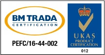 BM Trada certification PEFC/16-44-002